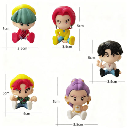 K-Pop Demon Hunters Blind Box Figures 10 Styles Collectible Action Figure Mini Toy Ornaments