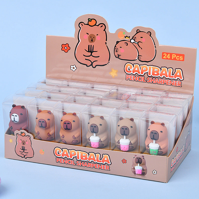 Cute Themed Pencil Sharpeners – 24-Piece Retail Display Box