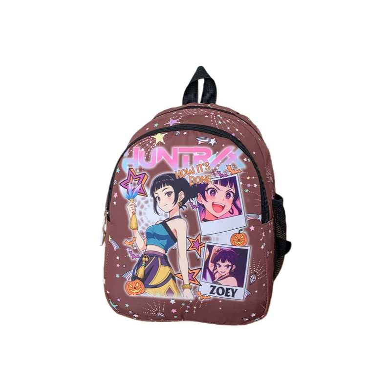 K-Pop Demon Hunters Cartoon Backpack Cute Kindergarten School Bag for Boys & Girls