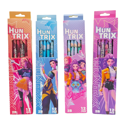 K-Pop Witch Hunter 2B Pencil Set Boxed 12-Pack Creative Merch Stationery