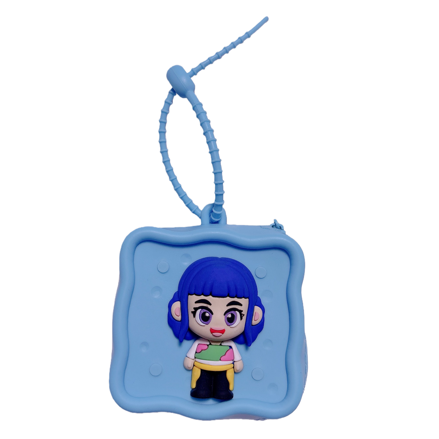 K-pop Demon Hunters Coin Purse Keychain Silicone Wallet Charm Zipper 5 Styles