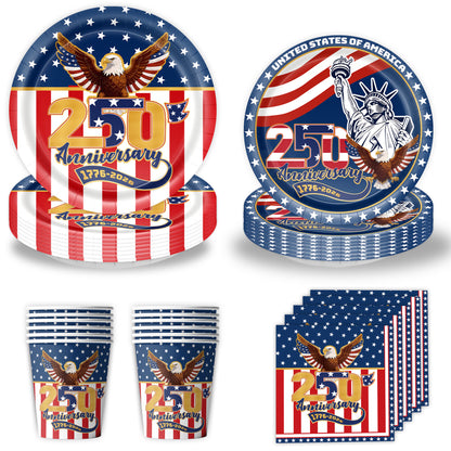 4th Of July Party Supplies Themed Tableware and Decorations