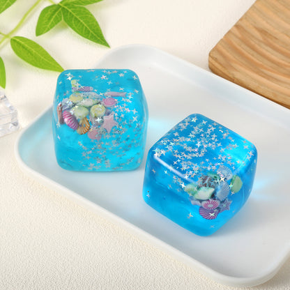 Underwater World Ice Cube Squishy Slow Rising Stress Relief Fidget Toy