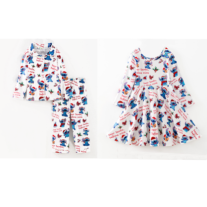 Dear Santa, Define Nice Christmas Family Matching Outfits