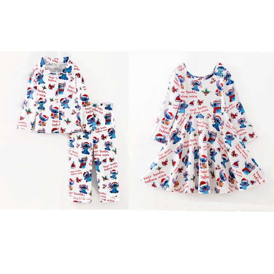 Dear Santa, Define Nice Christmas Family Matching Outfits