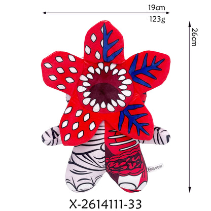 Stranger Things Demogorgon Plush Keychain Monster Flower Soft Doll Bag Charm