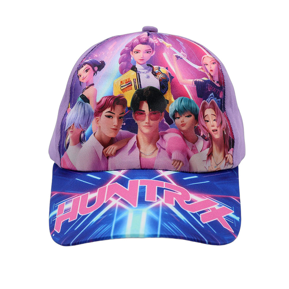 K-POP Demon Hunters Digital Print Kids Baseball Cap Cartoon Anime Duckbill Hat for Boys & Girls