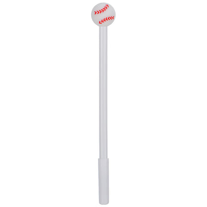 Sports Ball Silicone Top Gel Pen Black Ink Creative Ballpoint Pen