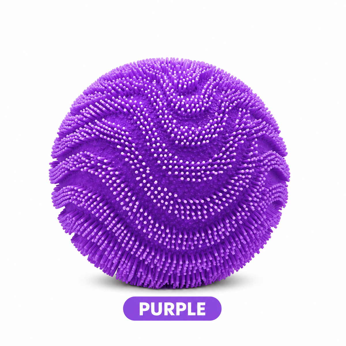 Stress Cube Fuzz Ball Wonder Wave Squishy Toy Solid Color