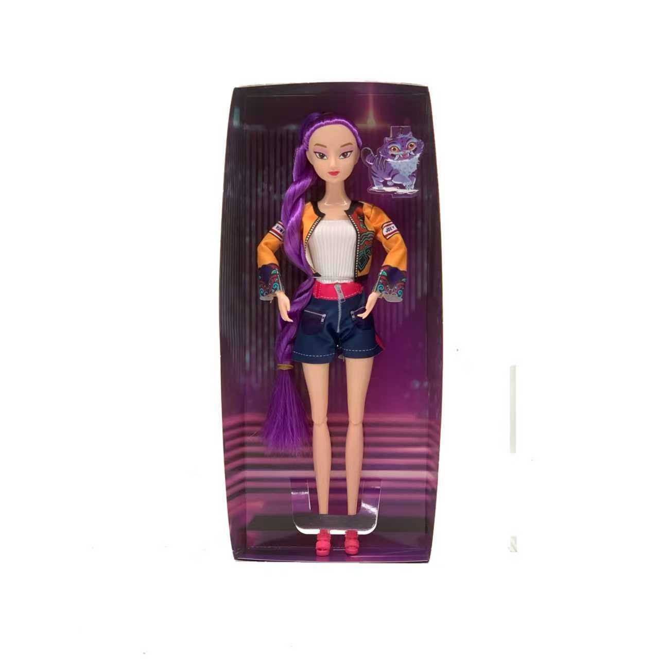 Kpop Demon Hunters Dolls Rumi Mira & Zoey Vinyl Figures Collectible Toy