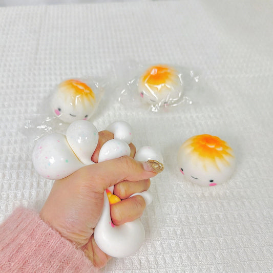 Emoji Bun Squishy Slow Rising Squeeze Stress Relief Decompression Fidget Toy