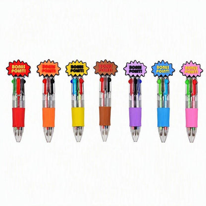 Back To School Novelty Gaming Theme Ballpoint Pen Collection Multi Ink Pens for Gift & Stationery