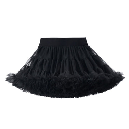 Toddler Girls Summer Multicolor Tutu Tulle Skirt