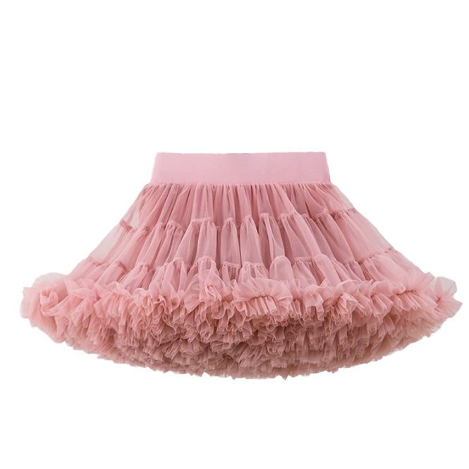 Toddler Girls Summer Multicolor Tutu Tulle Skirt