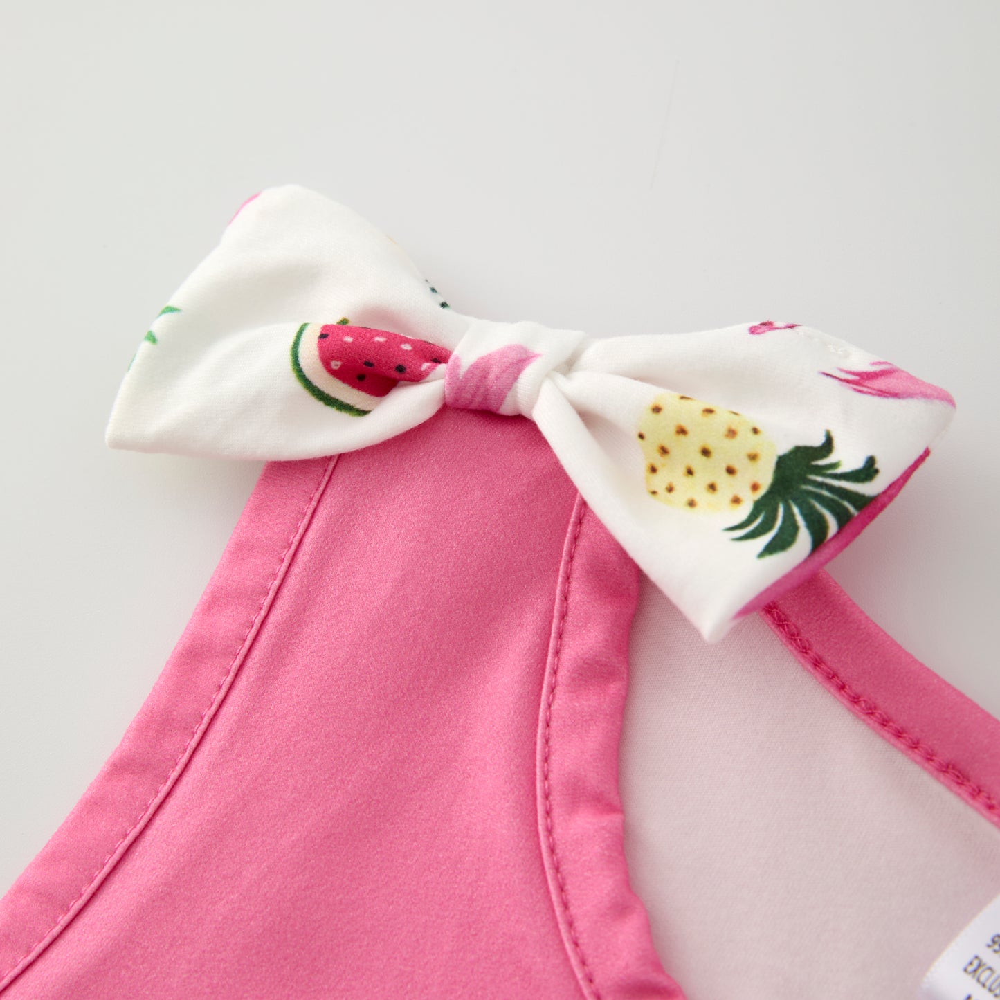 Girls Summer Watermelon Flamingo Pineapple Pink Skirt Set