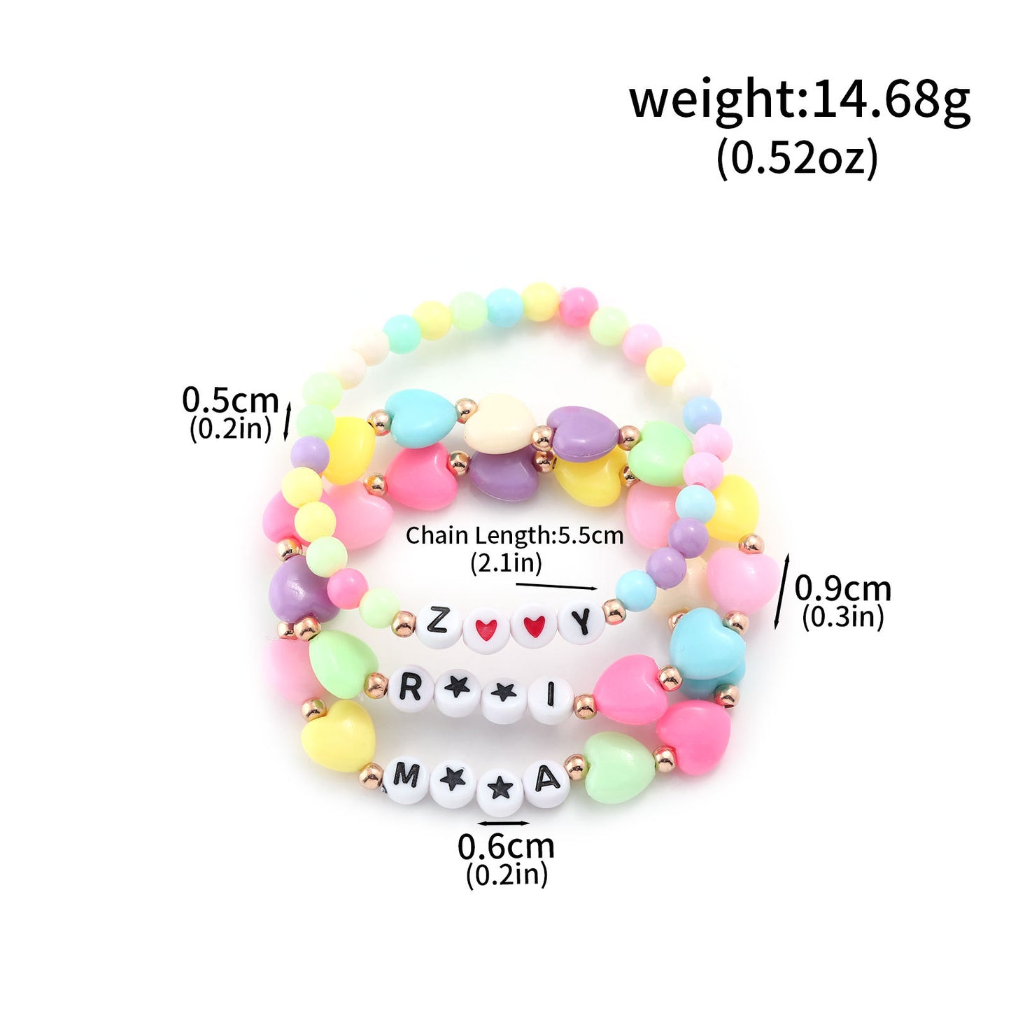K-Pop Demon Hunters Bracelet Set Mixed Metal Braided Cord & Colorful Seed Bead Bracelets