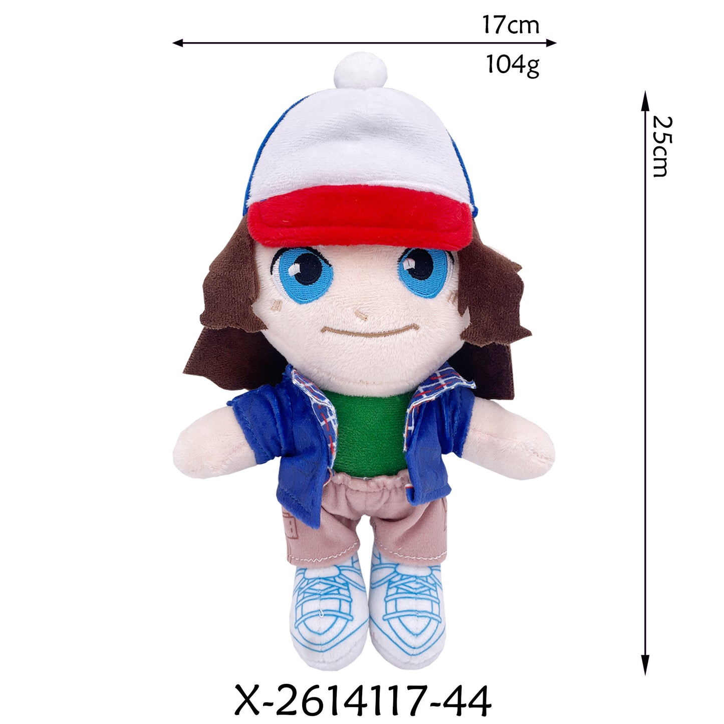 Stranger Things Demogorgon Plush Keychain Monster Flower Soft Doll Bag Charm