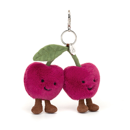 Cute Plush Bag Charm Keychain Soft Stuffed Accessories in Multiple Designs