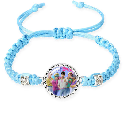 K-POP Demon Hunters Series Bracelet Set Creative Charm Braided Adjustable Bracelets