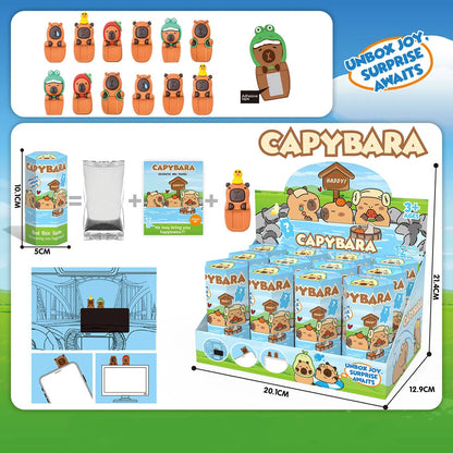 Cartoon Screen Buddy Blind Box Display Figure Set (12pcs/Box)