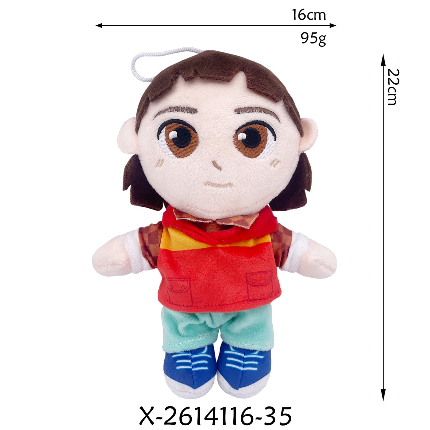 Stranger Things Demogorgon Plush Keychain Monster Flower Soft Doll Bag Charm