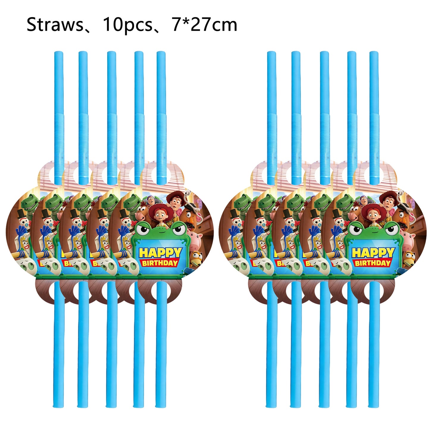 Cartoon Woody Buzz Series Birthday Party Supplies Themed Tableware and Decorations