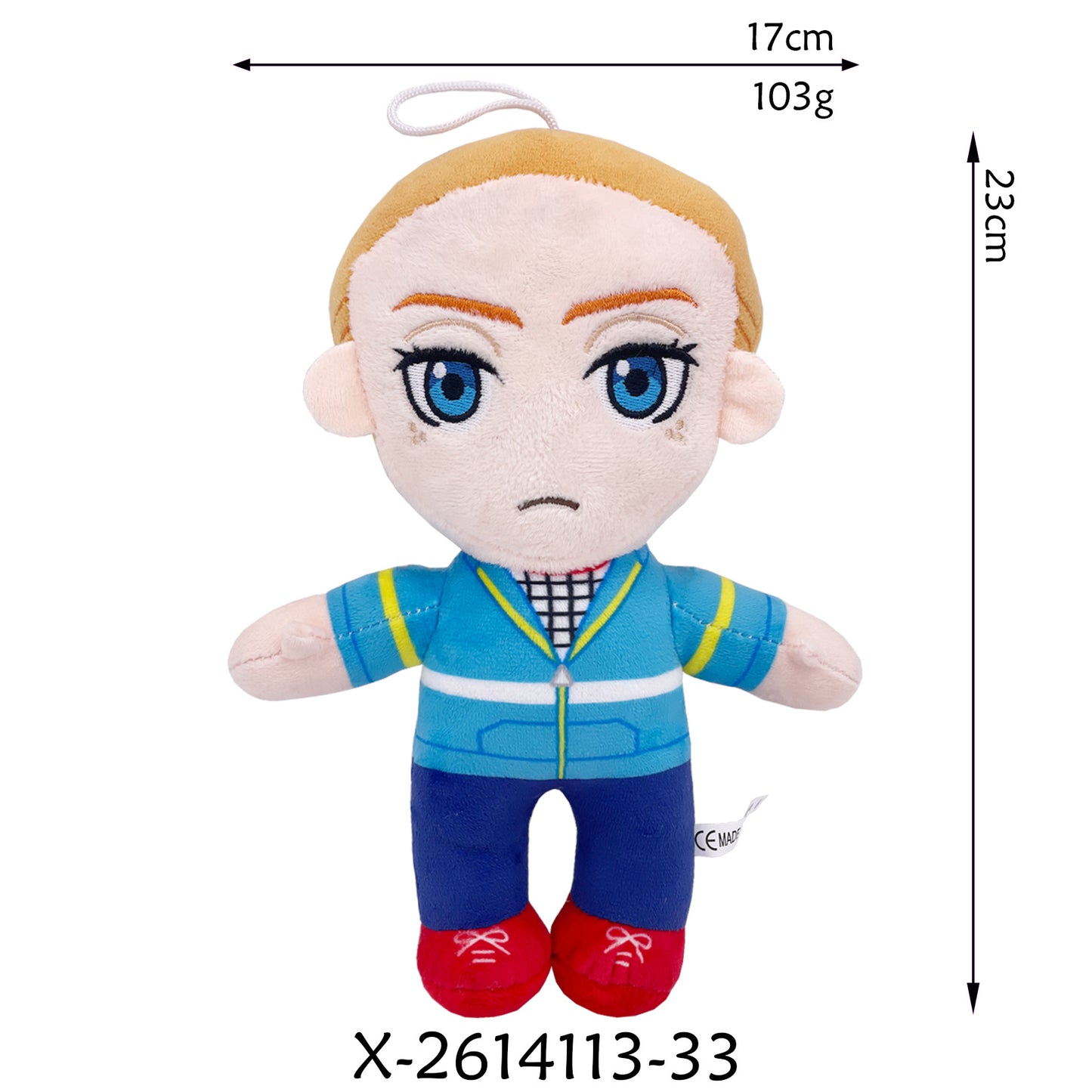 Stranger Things Demogorgon Plush Keychain Monster Flower Soft Doll Bag Charm