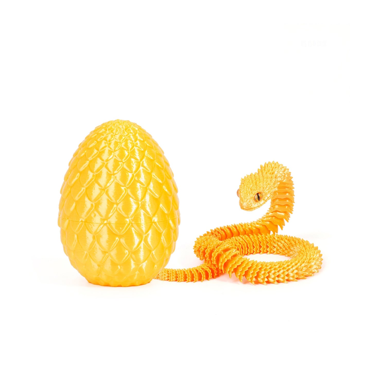 3D Printed Dragon Egg Fidget Toy with Articulated Dragon – Colorful Sensory Stress Relief Toy & Collectible Gift