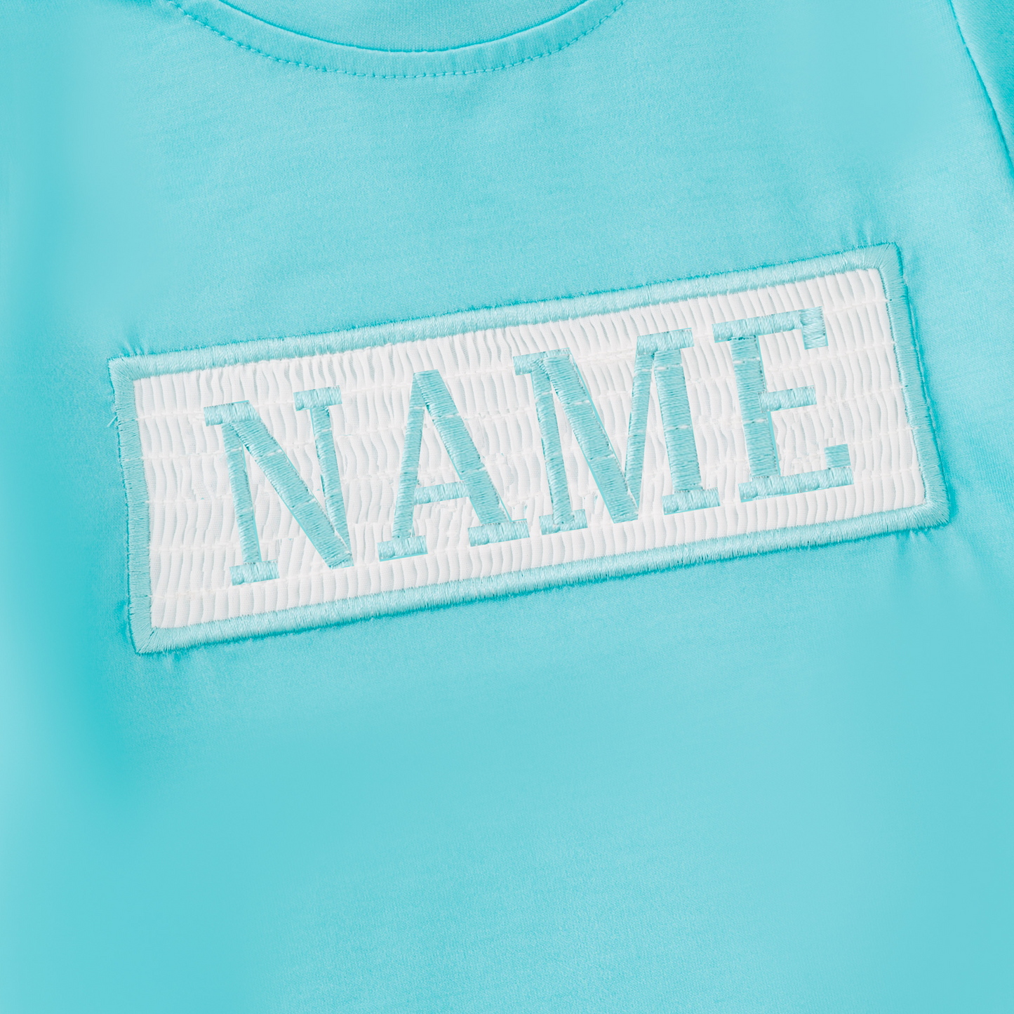 Boys Summer Custom Name Blue Plaid Romper Short Set