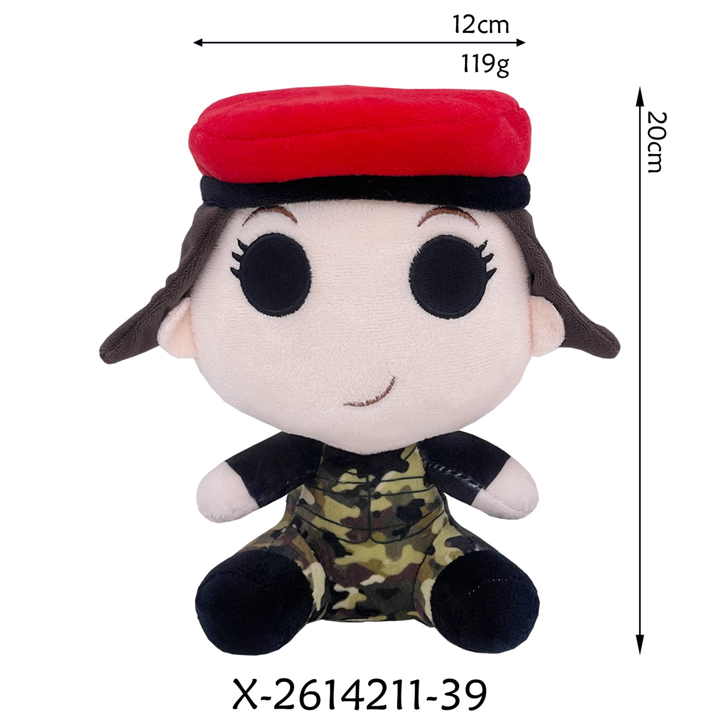 Stranger Things Demogorgon Plush Keychain Monster Flower Soft Doll Bag Charm