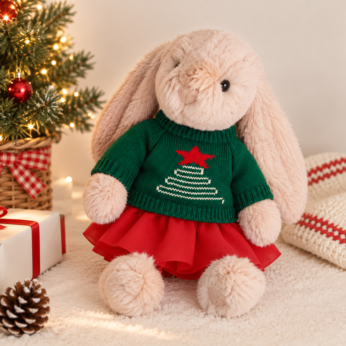 30cm(11.8 in) Bunny Doll Clothes – Cute Outfits & Dresses, Outfit Only