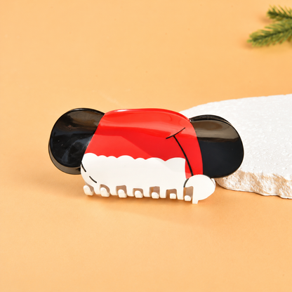 Acetate Hair Claw Clips – Christmas Wreath, Santa Hat, Holiday Truck & Colorful Fish Styles, Everyday Hair Accessories & Gifts