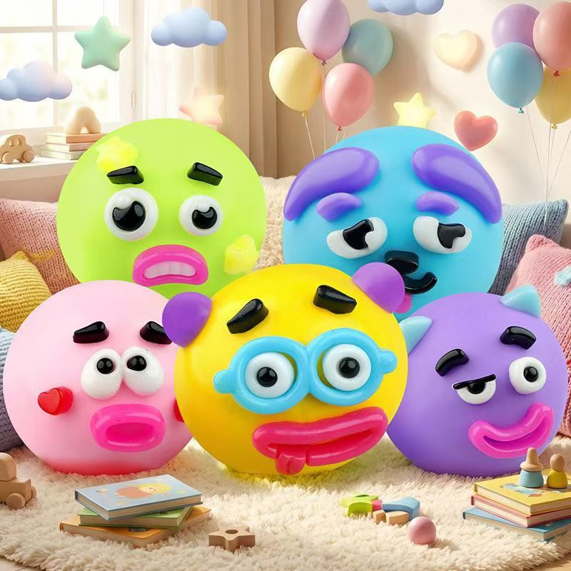 Dog Face Swap Squishy Realistic Stress Relief Squeeze Toy