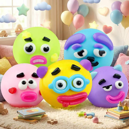 Dog Face Swap Squishy Realistic Stress Relief Squeeze Toy