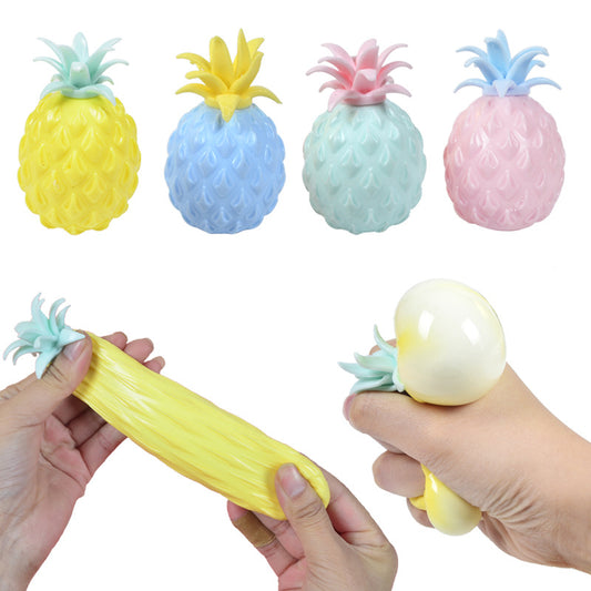 Realistic Pineapple Squishy Toy Soft Squeeze Stress Relief Fidget Toy