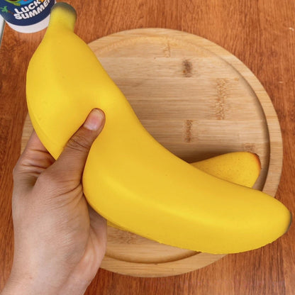 Simulation Banana Squishy Slow Rising Stress Relief Squeeze Toy