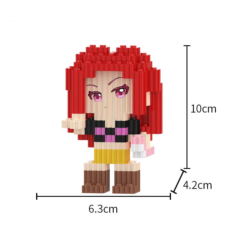 K-Pop Demon Hunters Mini Building Blocks Set, Small Particle Assembly Toy