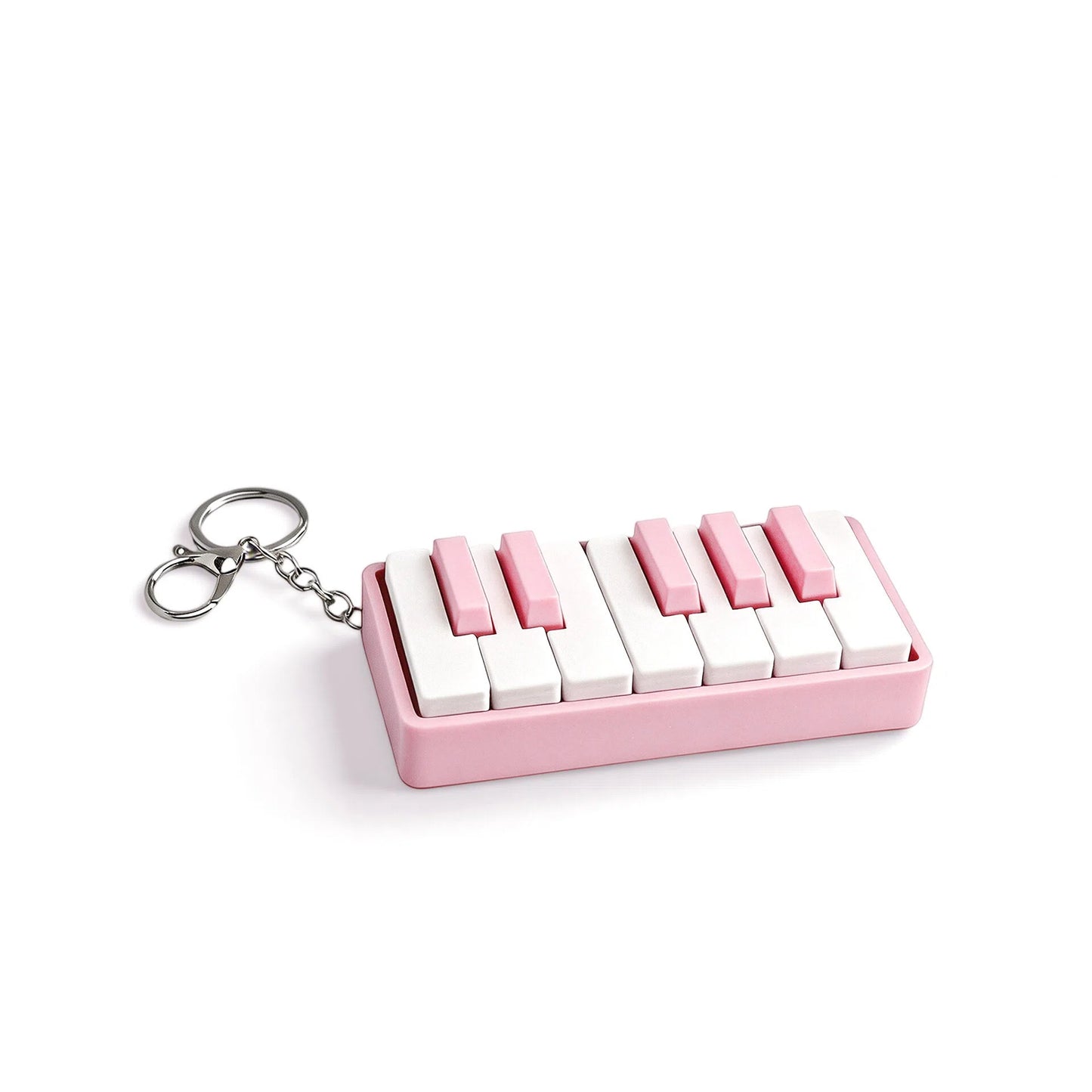 3D Printed Piano Keychain – Clicky Fidget Keychain for Stress Relief & Desk Fun