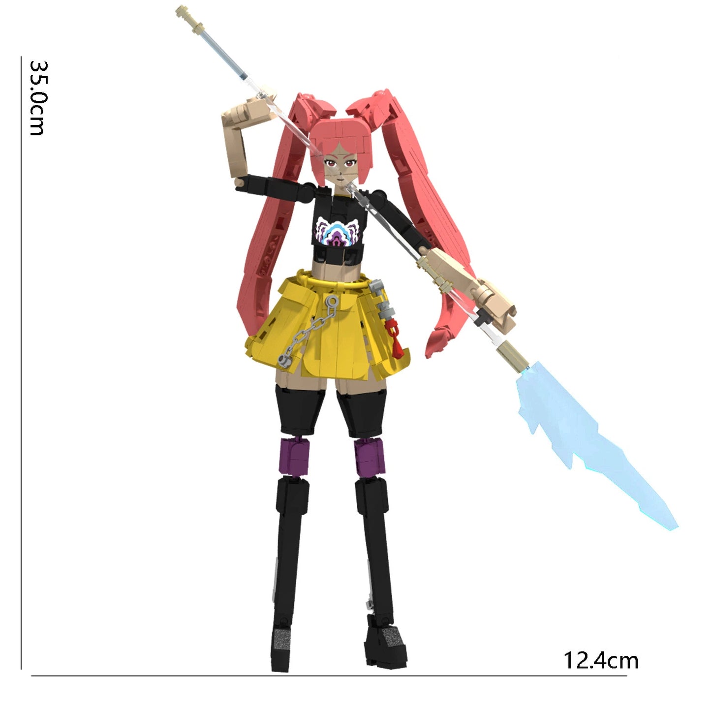 KPop Demon Hunters Building Block Figures Collectible Model Toys Blind Box