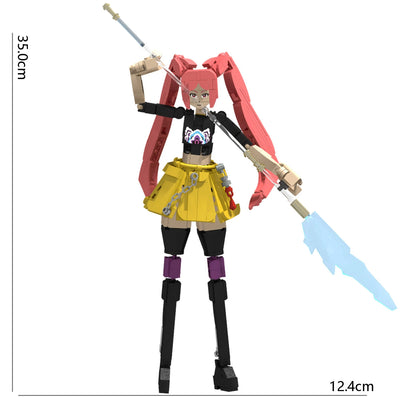 KPop Demon Hunters Building Block Figures Collectible Model Toys Blind Box