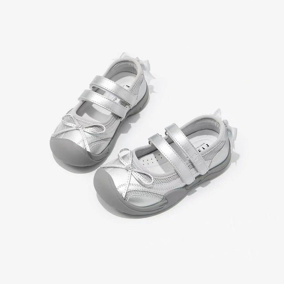Girls Bow Mary Jane Sneakers – Cute 3-Season Casual Shoes