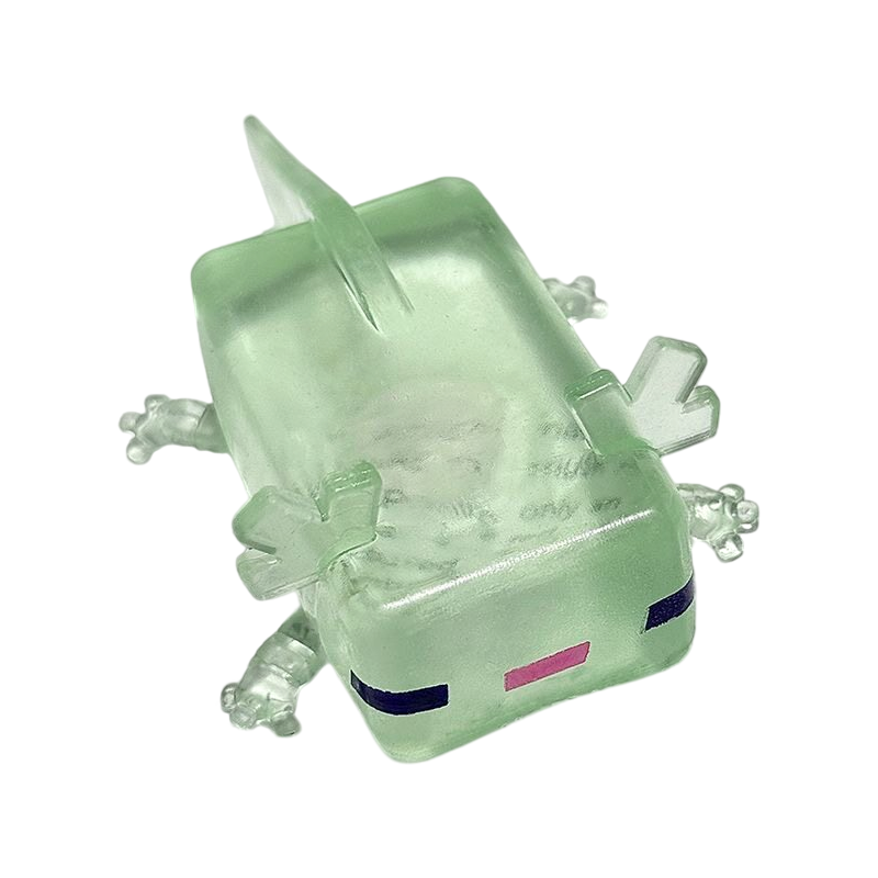 Clear Axolotl Squishy Soft Squeeze Stress Relief Fidget Toy