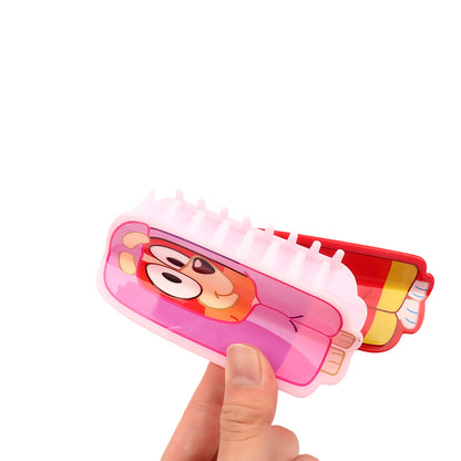 Cartoon Bluey Acrylic Hair Claw Clip for Girls Trendy Fan Merch Accessory