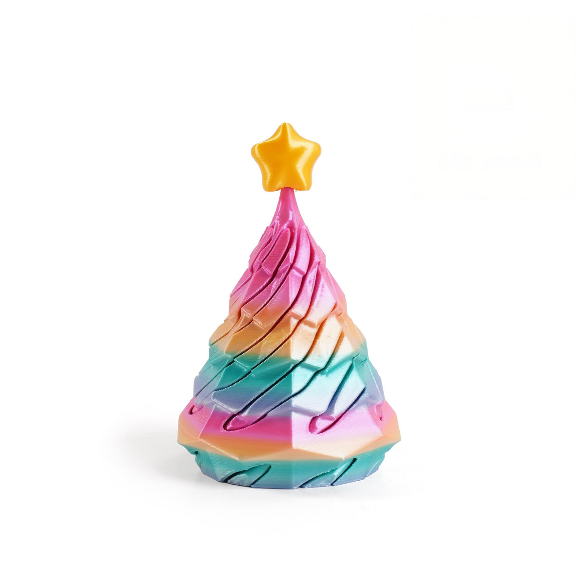 3D Printed Impossible Christmas Tree Fidget Toy – Stress Relief Holiday Desk Decor