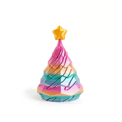 3D Printed Impossible Christmas Tree Fidget Toy – Stress Relief Holiday Desk Decor