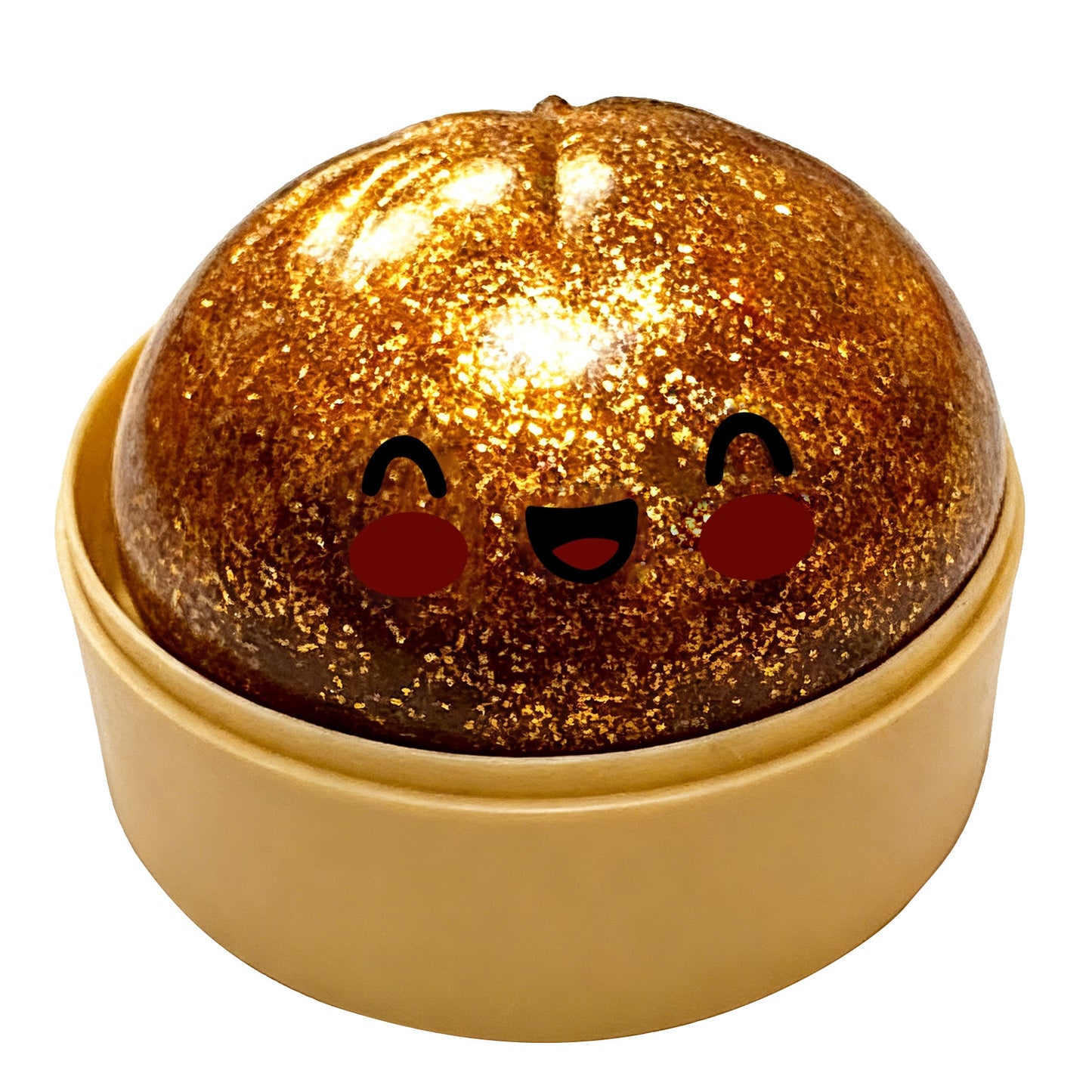 Squishy Dumpling Realistic Steamed Bun Stress Relief Squeeze Toy