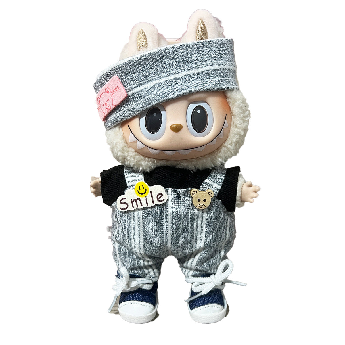 17cm Labubu Doll Clothes Outfit Dress Up Changeable Costume