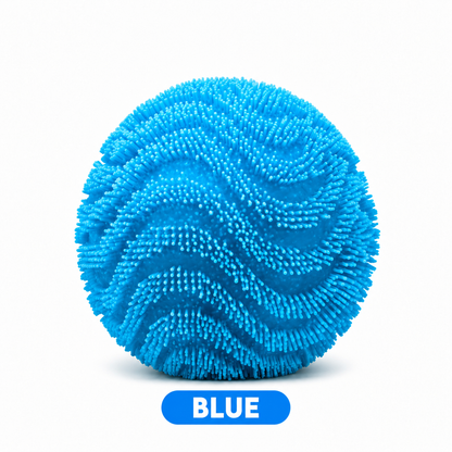 Stress Cube Fuzz Ball Wonder Wave Squishy Toy Solid Color