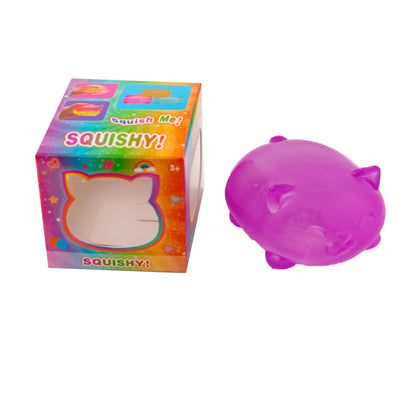 Cat Shape Slow Rising Stress Relief Squeeze Toy Boxed Set
