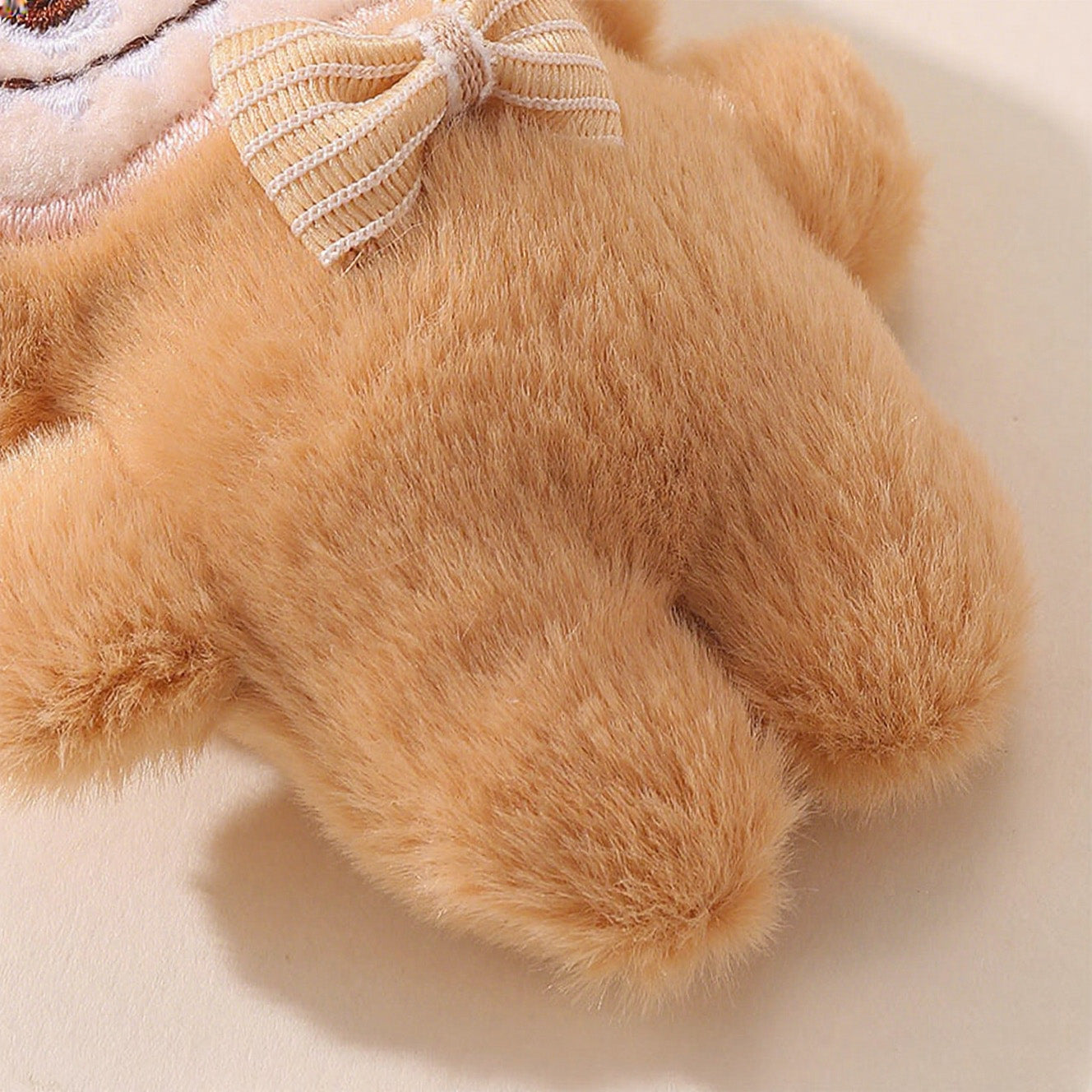 LABUBU Plush Keychain – Cute Cartoon Doll with Lanyard, Bag Charm & Key Holder